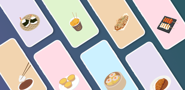 Cute Food Kawaii backgrounds for Android - Download | Bazaar