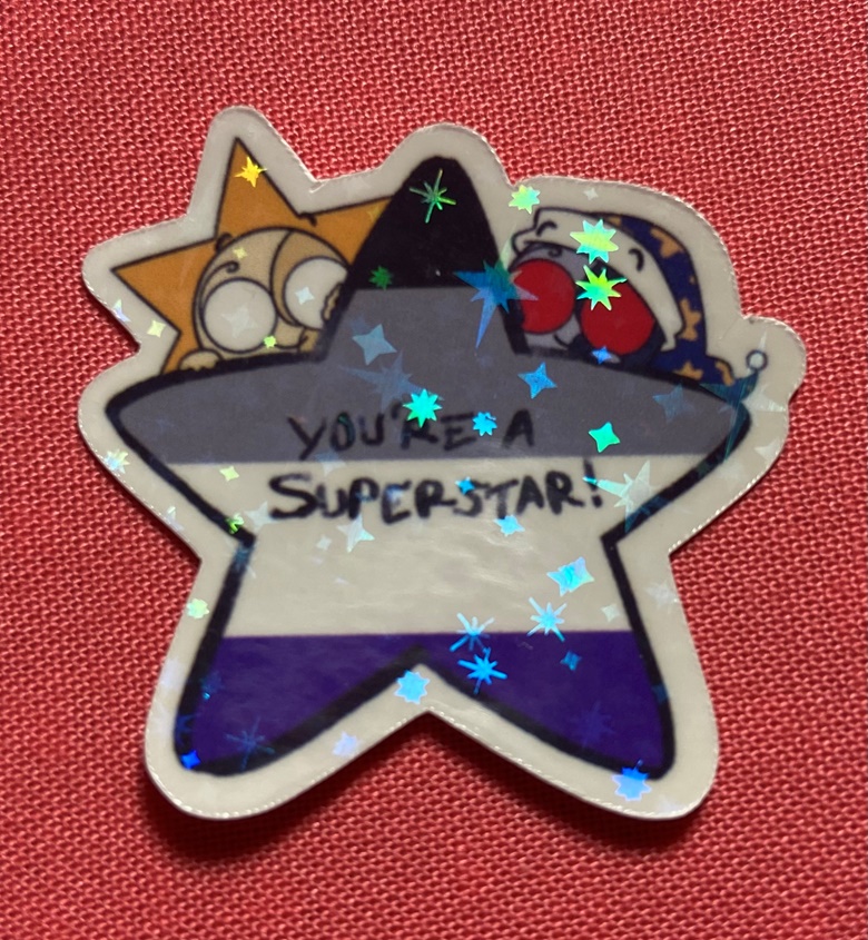 Shooting stars pride glitter stickers - IKM218's Ko-fi Shop - Ko-fi ❤️  Where creators get support from fans through donations, memberships, shop  sales and more! The original 'Buy Me a Coffee' Page.