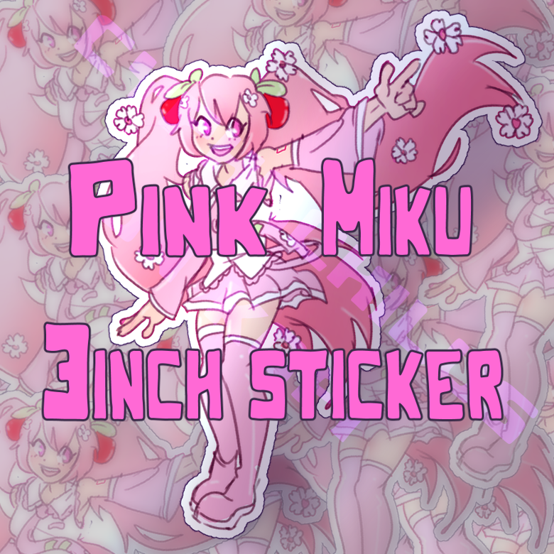 hatsune miku stickers made by me : r/Vocaloid
