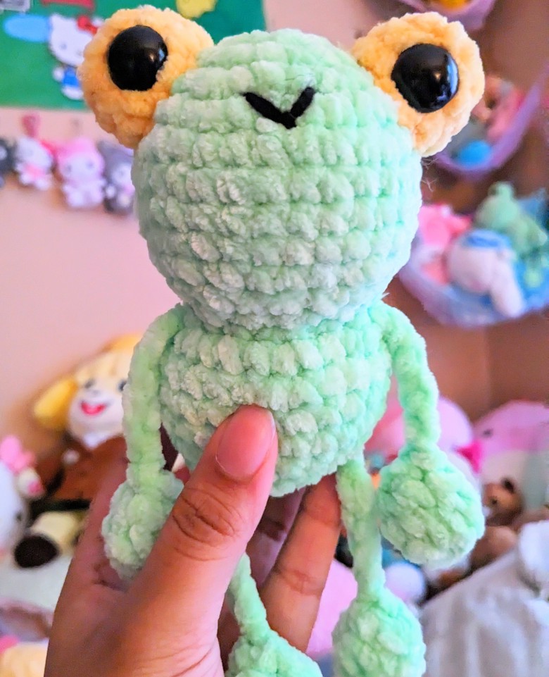 Crochet Froggy Plush