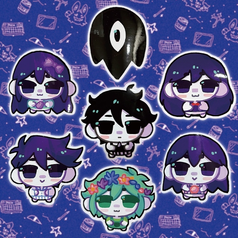 OMORI スタンプセット HEADSPACE＆FARAWAY OMORI スタンプセット HEADSPACE＆FARAWAY（OMORI HEADSPACE