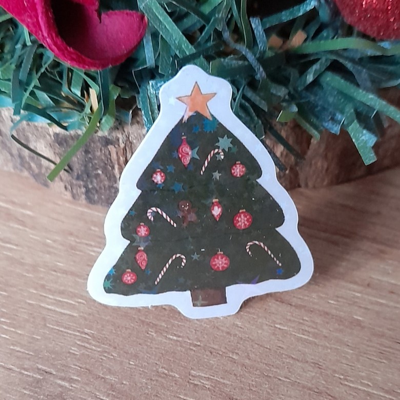 Kato Christmas Tree, Holographic Sticker