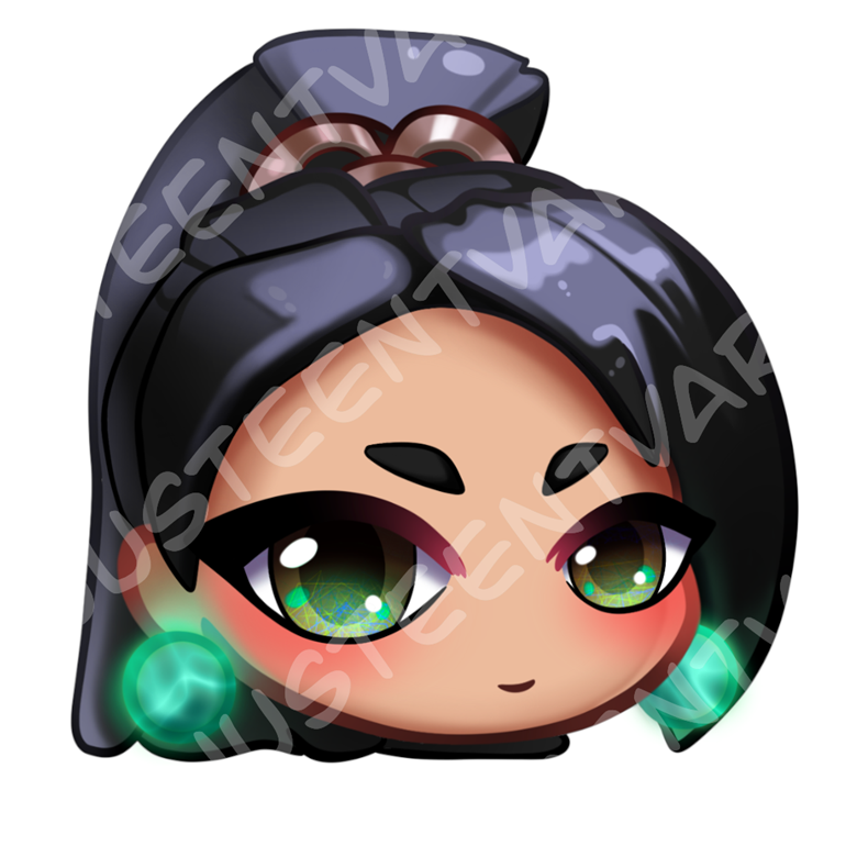 Sage Chibi head PFP [Valorant] - Justeen's Ko-fi Shop - Ko-fi ️ Where ...