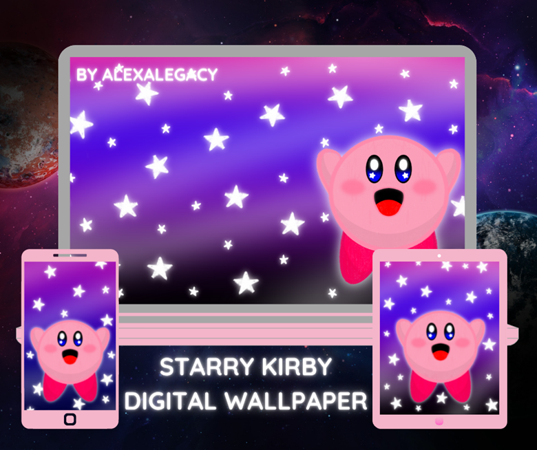 Kirby Wallpaper Combo Pack - Alexa Legacy's Ko-fi Shop - Ko-fi ❤️ Where  creators get support from fans through donations, memberships, shop sales  and more! The original 'Buy Me a Coffee' Page.