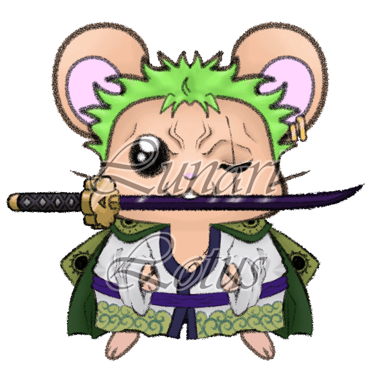 Zoro - Sketchy Hamster PNGTuber Gif Pack (From One Piece) - Lunari's Ko-fi  Shop - Ko-fi ❤️ Where creators get support from fans through donations,  memberships, shop sales and more! The original 