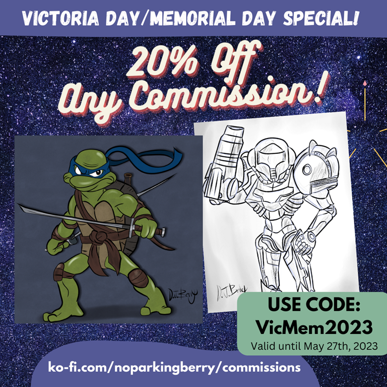 Victoria Day/Memorial Day Commission Special! - Ko-fi ️ Where creators