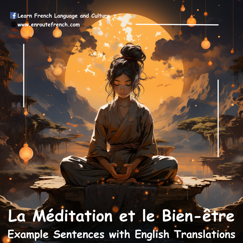 La Méditation et le Bien-être en Français - EnRouteFrench's Ko-fi Shop ...