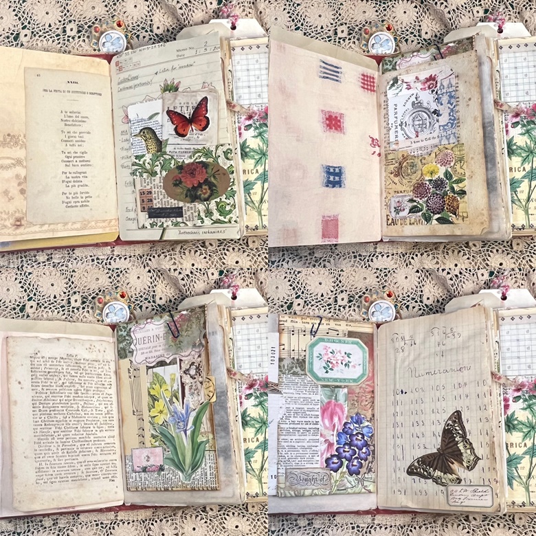 Botanical journal #1 - Mitzie at 307 Junk Journals 's Ko-fi Shop - Ko ...