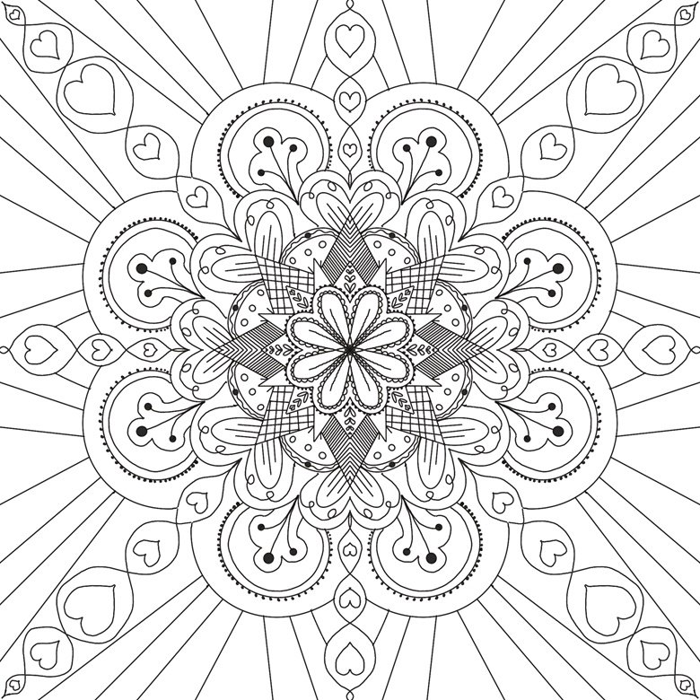 FlowerLove Coloring Page - Teaweaselstopmo's Ko-fi Shop - Ko-fi ️ Where ...