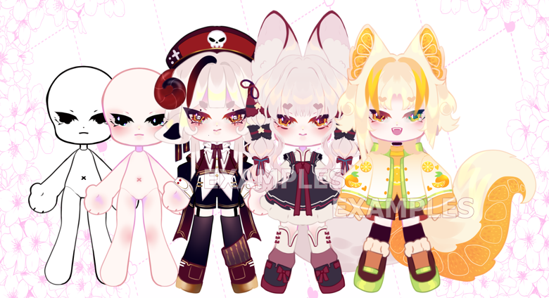 44 Gacha life base ideas  chibi drawings, cute drawings, kawaii drawings