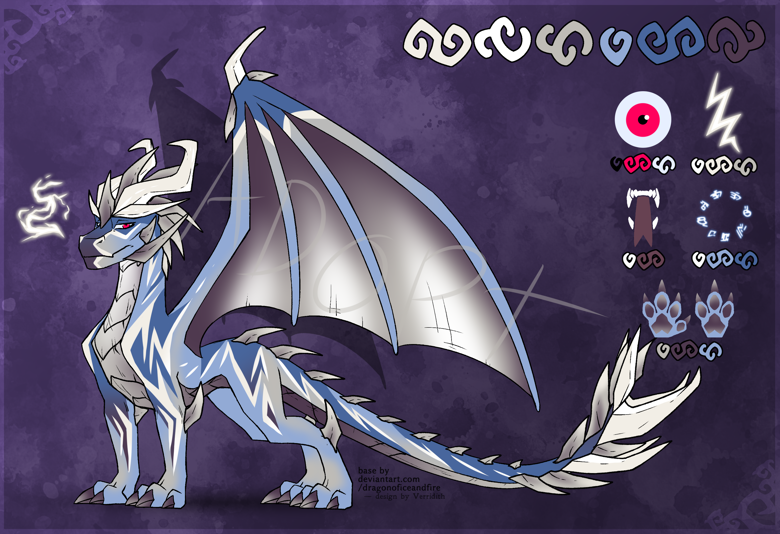 Destiny Intertwined White Electricity Adopt - Verridith's Ko