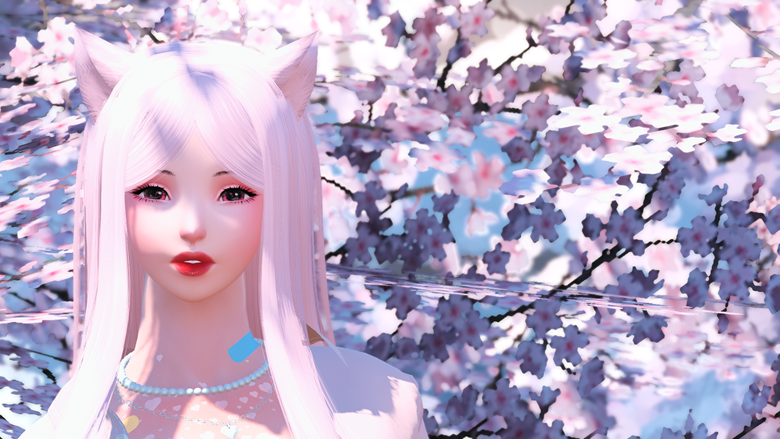 Pink Cherry: A Makeup for all F Miqo'te Faces - Fooms's Ko-fi Shop - Ko ...