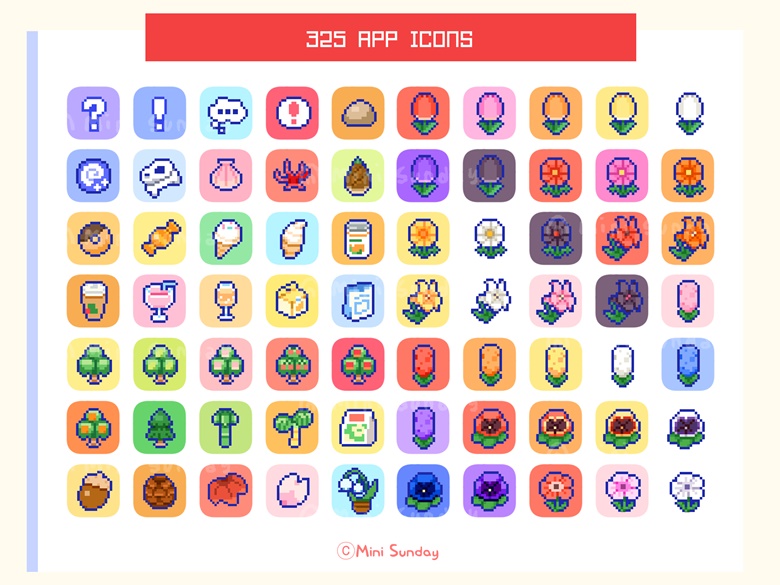 Cute Cats  Icon Pack - Dear StrayGhost's Ko-fi Shop - Ko-fi