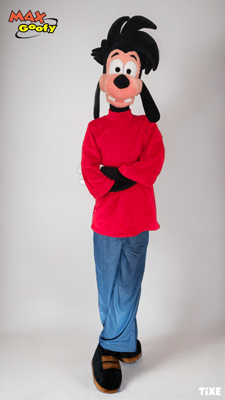 Max -custom Oc with modification plush doll extremely Goofy