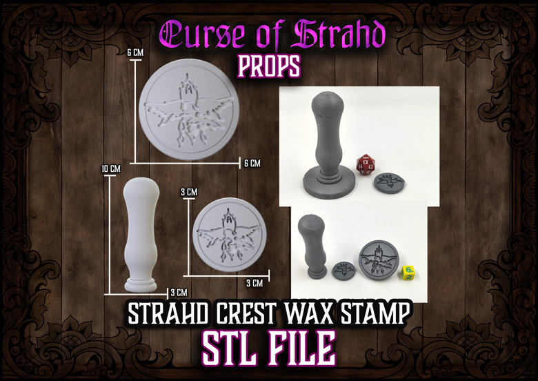 Curse of Strahd 3D Printable Props (STL FILES) - Printotheque's Ko-fi ...