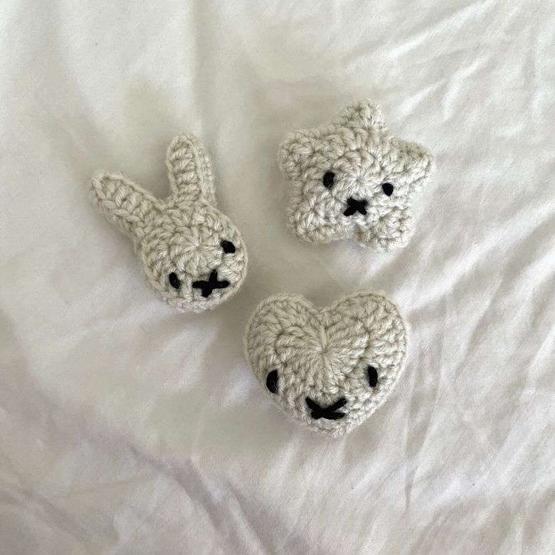 MIFFY KEYCHAIN, crochet pattern