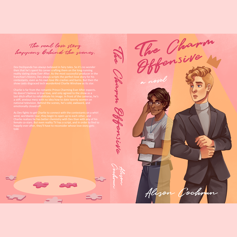 The Charm Offensive Printable Dust Jacket PDF Libra Summers s Ko fi 