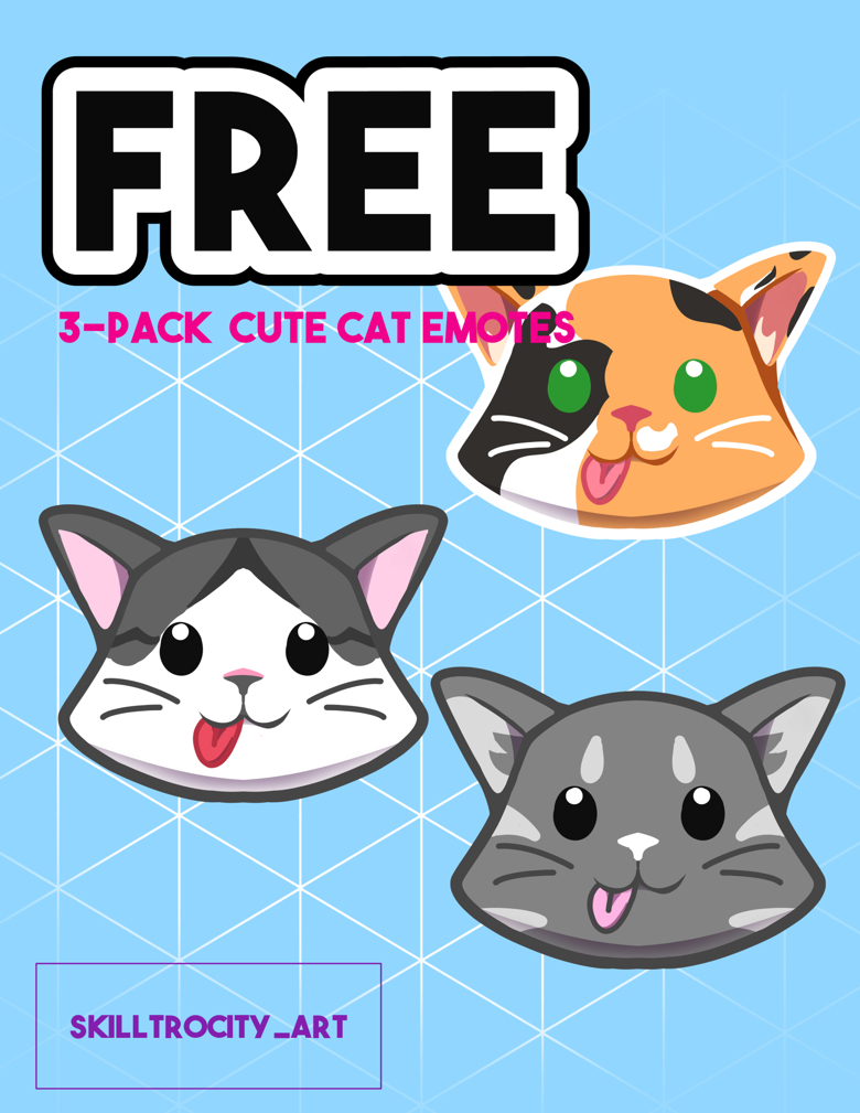 Cute Cats  Icon Pack - Dear StrayGhost's Ko-fi Shop - Ko-fi