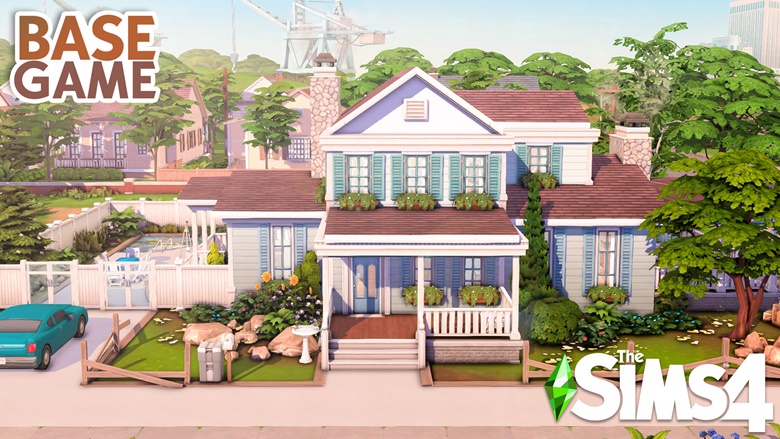 Six Sims Base Game House - Ko-fi ️ Where creators get support from fans ...