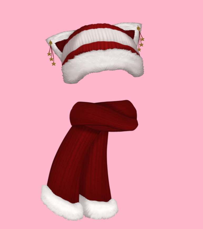 Holiday Hat and Scarf - myne's Ko-fi Shop - Ko-fi ️ Where creators get ...