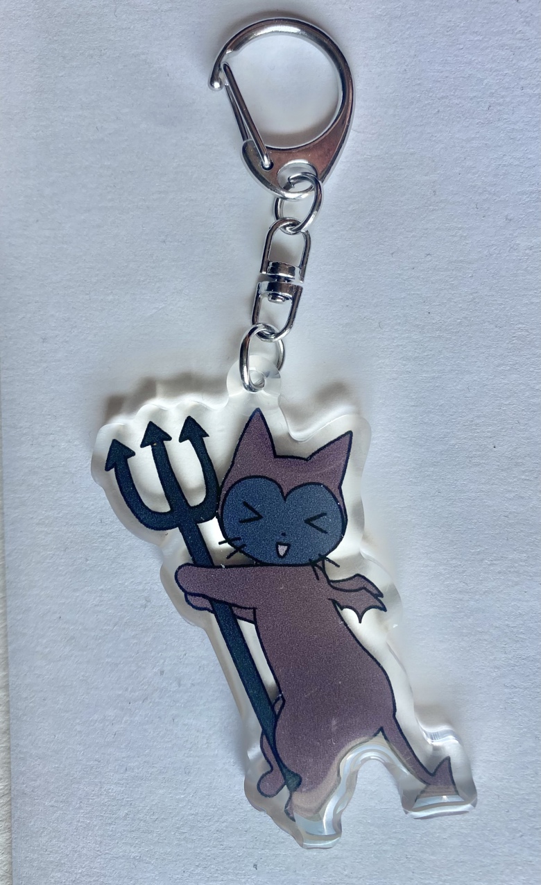 Devilcat Keychain - devilkvt's Ko-fi Shop - Ko-fi ️ Where creators get ...