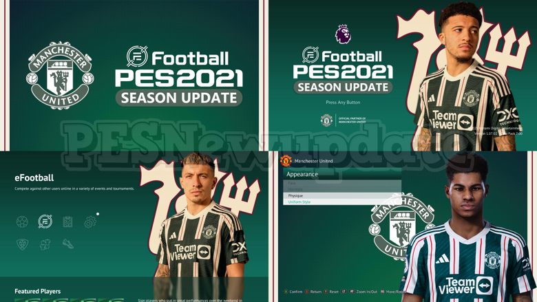 PES 2021 Menu eFootball 2023 SEASON 3 by PESNewupdate ~