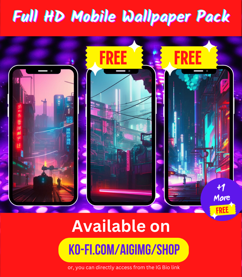 Cyberpunk Steam Engine Full HD Mobile Wallpaper | 4 Pieces - AIGIMG's Ko-fi  Shop - Ko-fi ❤️ Where creators get support from fans through donations,  memberships, shop sales and more! The original '