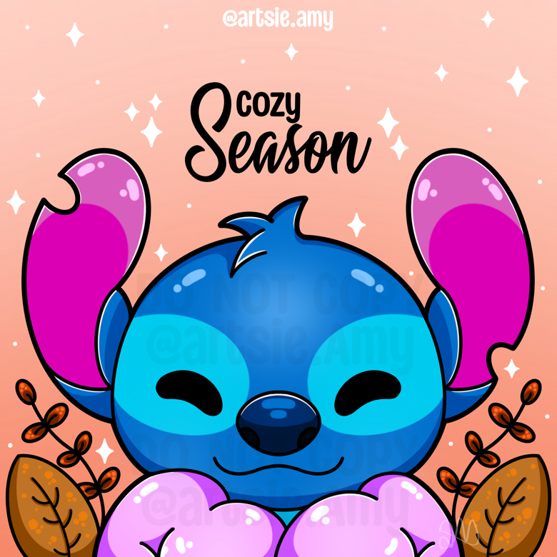 Cozy Stitch Wallpaper - Art by Amy 🖤's Ko-fi Shop - Ko-fi ❤️ Where  creators get support from fans through donations, memberships, shop sales  and more! The original 'Buy Me a Coffee