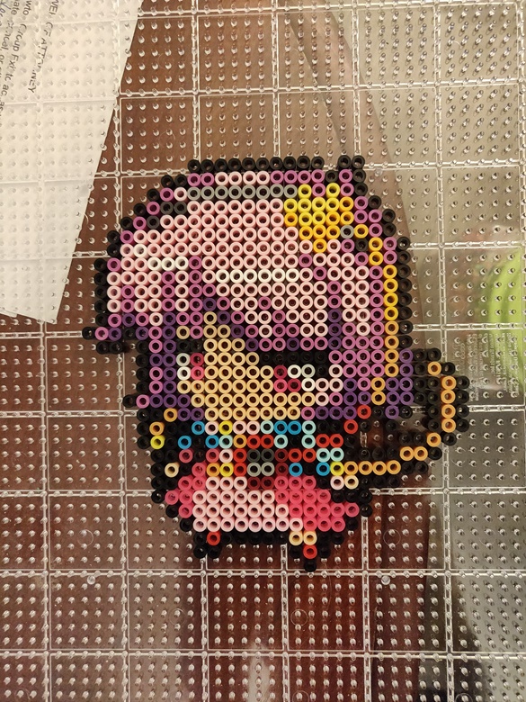 Satori Komeiji Perler Sprite - Kayla's Ko-fi Shop - Ko-fi ️ Where ...