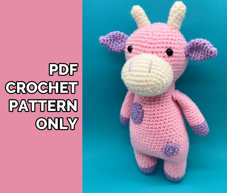 Moo Moo Cow - Free amigurumi pattern