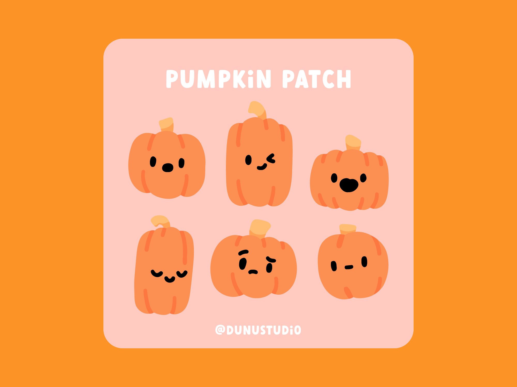 pumpkin patch sticker sheet - Danielle Faust's Ko-fi Shop - Ko-fi ️ ...