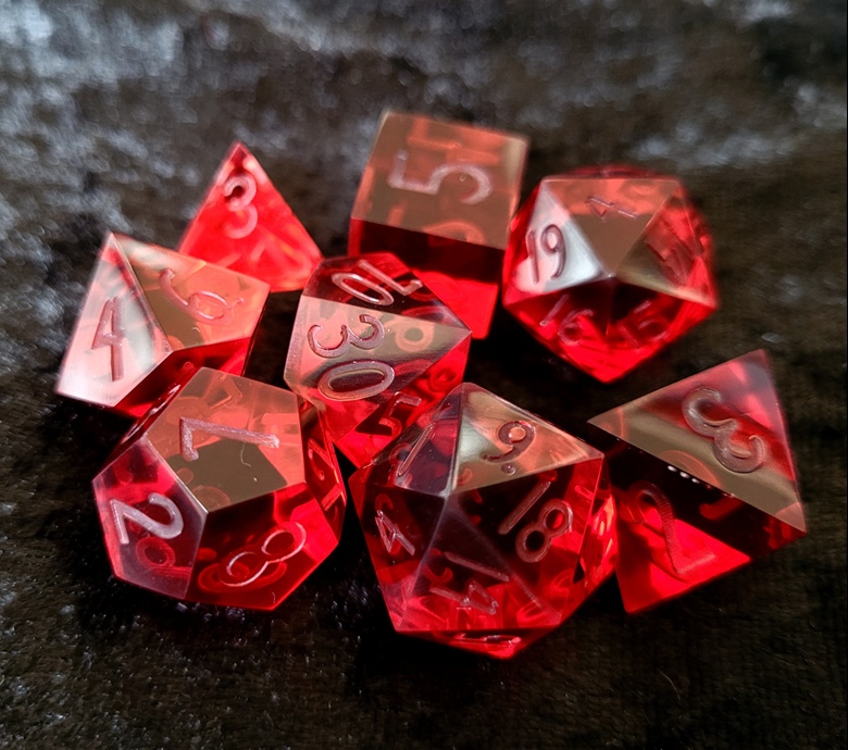 Preorder sharp edge dice mold CLASSIC FONT - angry-cryptid 's Ko