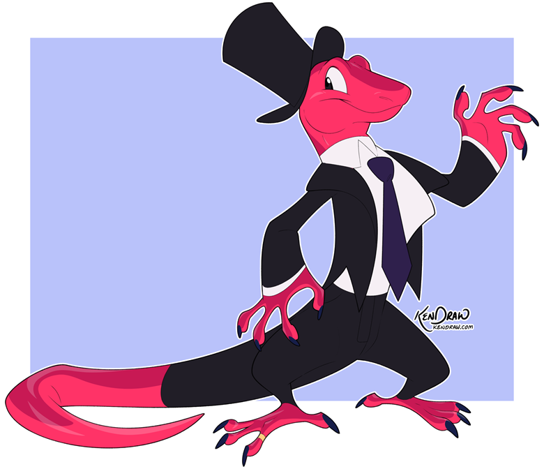 Dandy and Fancy Lizard Adoptable - Ken's Ko-fi Shop - Ko-fi ️ Where ...