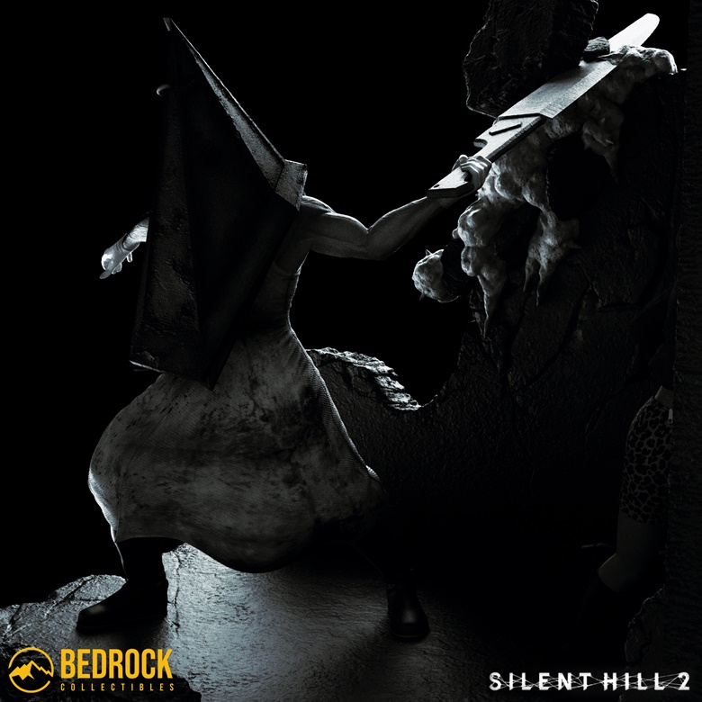 Silent Hill Diorama With Pyramid Head 