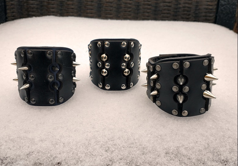 Studded Leather Cuff - Chaos Doverspike's Ko-fi Shop - Ko-fi ️ Where ...