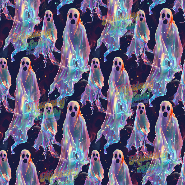 See Through Ghosts 2 3D Seamless - Mustang Sally Design Co 's Ko-fi ...