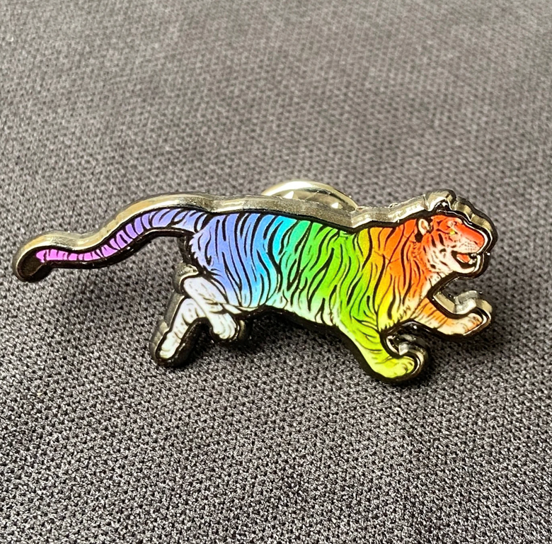 Mascot Lapel Pin - Tiger Pride