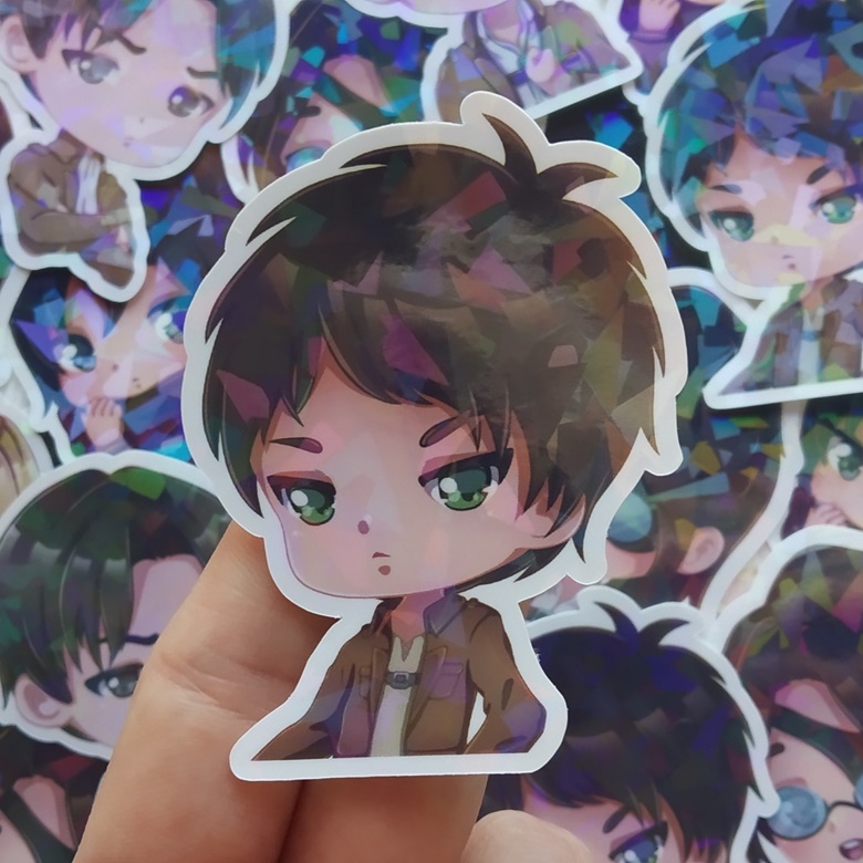 Attack On Titan Holo Stickers - Sana20's Ko-fi Shop - Ko-fi ️ Where ...