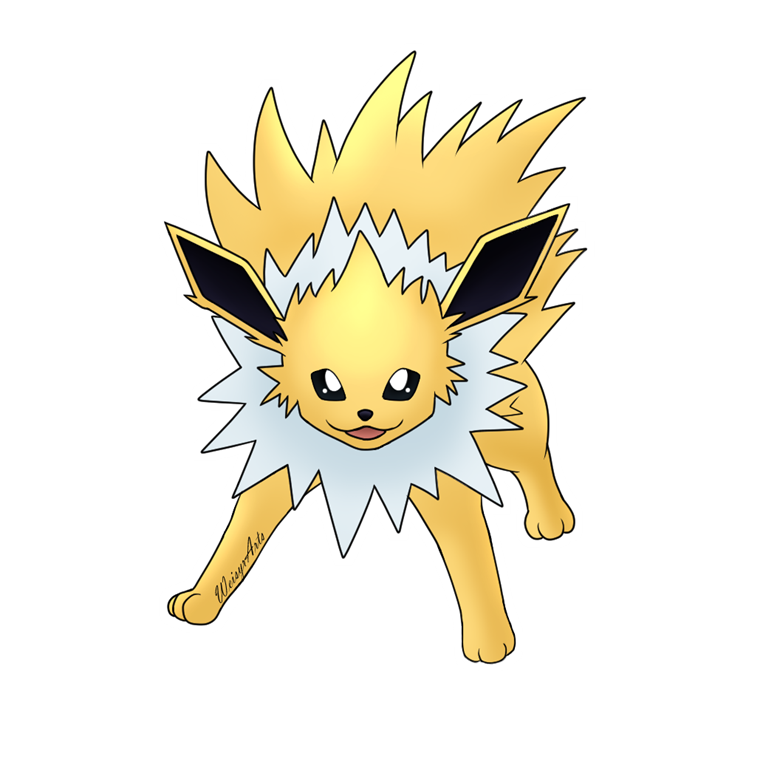 Jolteon Stickers - weisyr's Ko-fi Shop - Ko-fi ️ Where creators get ...