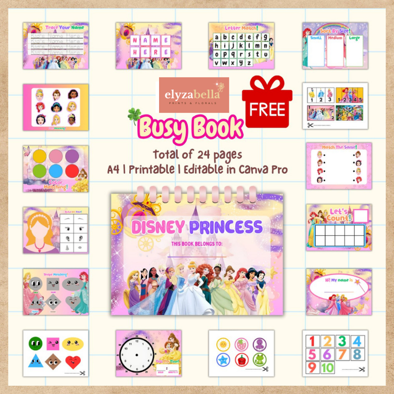 Cute and Chibi Slambook Templates - Canva Editable and Ready to Print ...