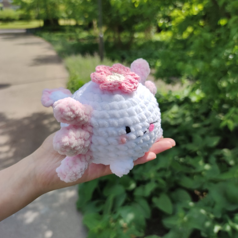 Axolotl Squishmallow crochet PATTERN PDF crochet pattern
