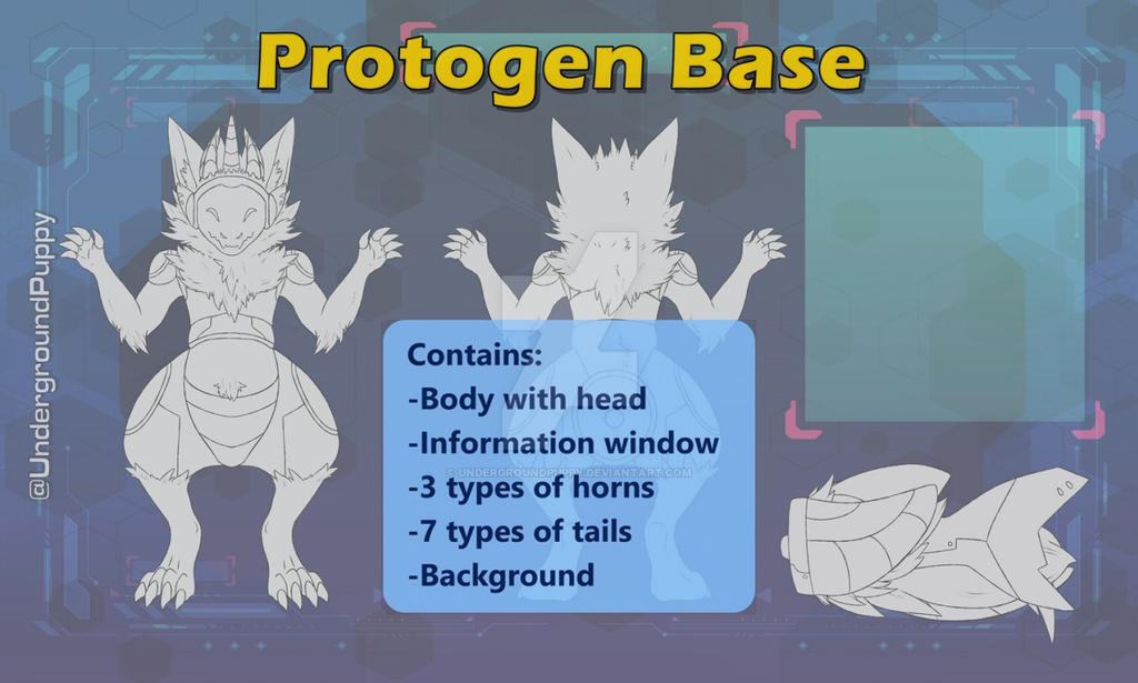 protogen head Base