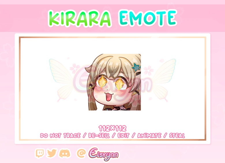 Kirara emote - Eisrynn's Ko-fi Shop - Ko-fi ️ Where creators get ...