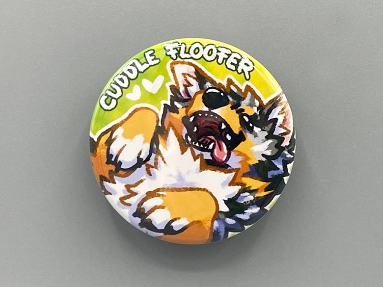 Derp Dog Round Badges (Discount on pack!) - Tapapat Creations's Ko-fi ...