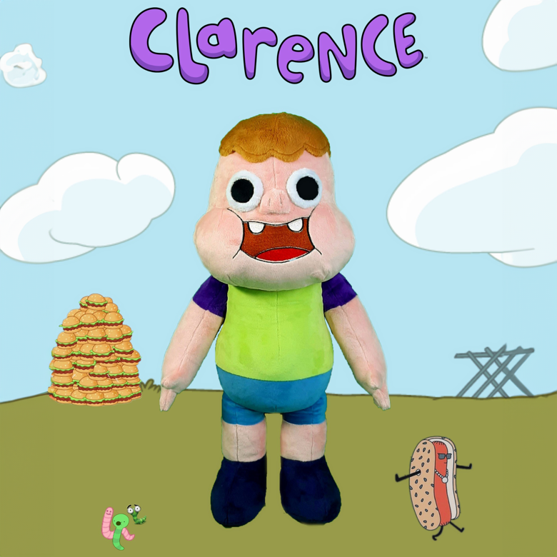 Clarence Plush - From Clarence (american Tv Series) - Tixe Plush's Ko 