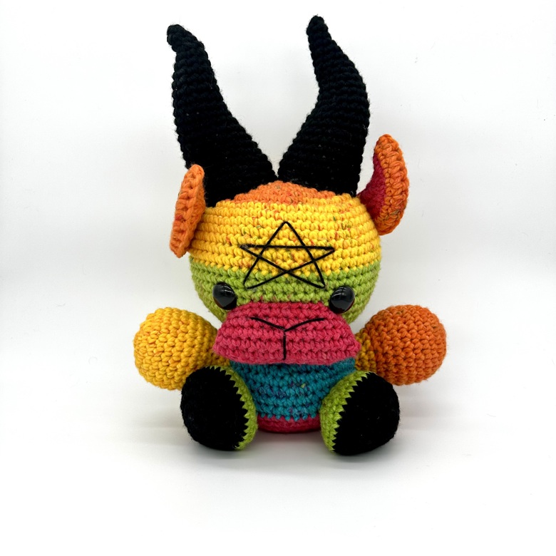 Big Baphomet - Pirai Crochet &amp; Cosplay&rsquo;s Ko-fi Shop - Ko-fi 