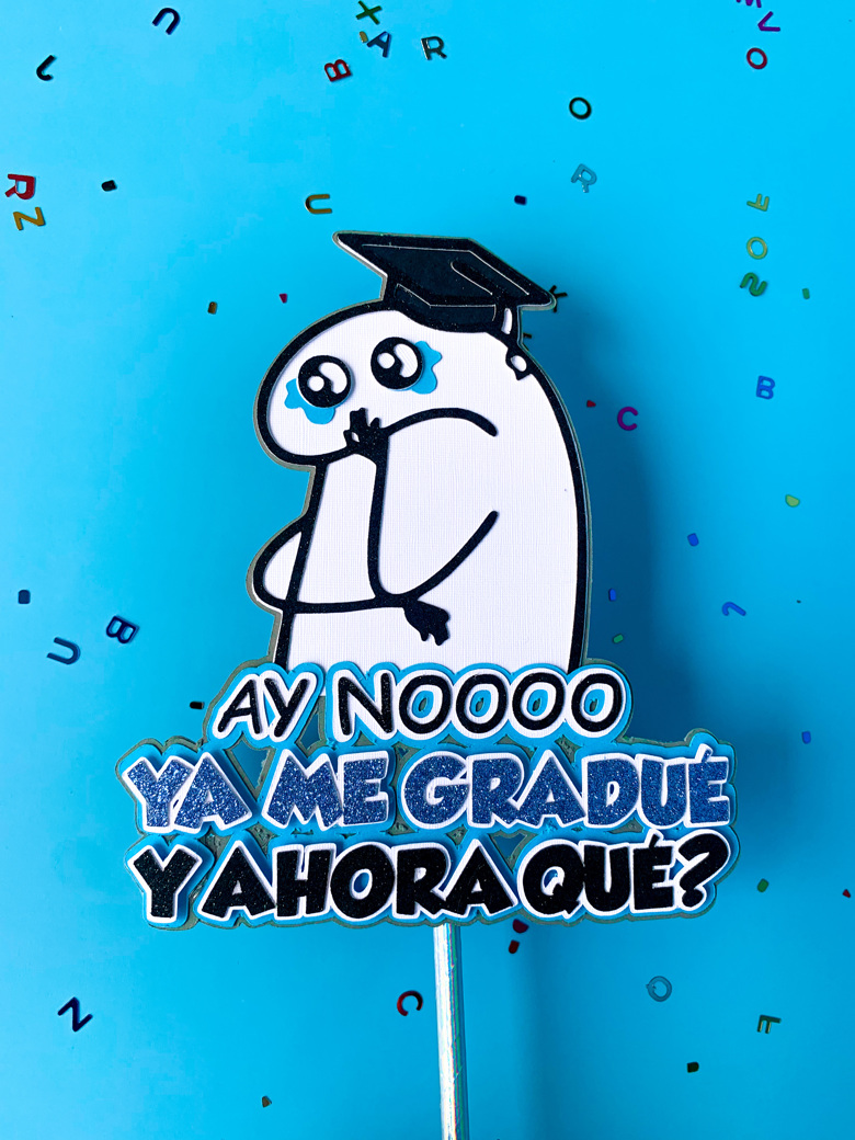 Topper Flork Graduación - coquetisimo's Ko-fi Shop - Ko-fi ️ Where ...