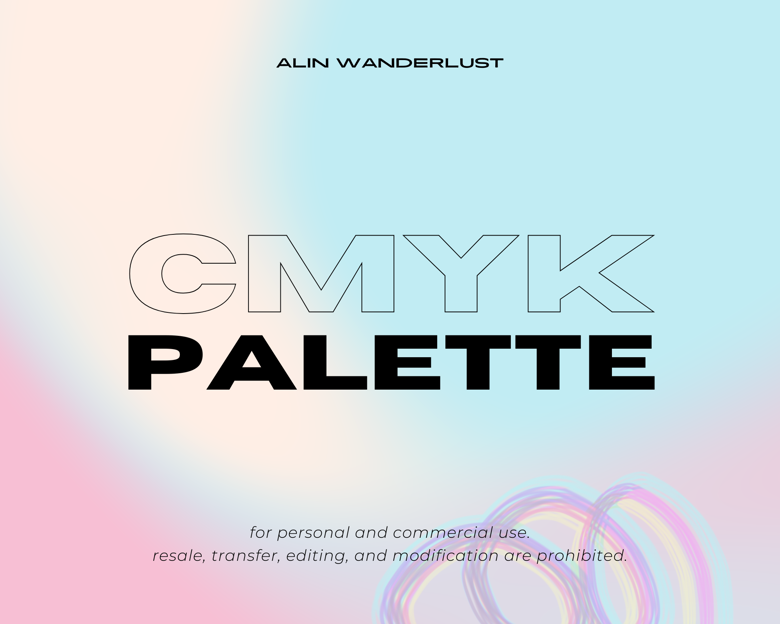 CMYK Color Palette with Name - Alin's Ko-fi Shop - Ko-fi ️ Where ...