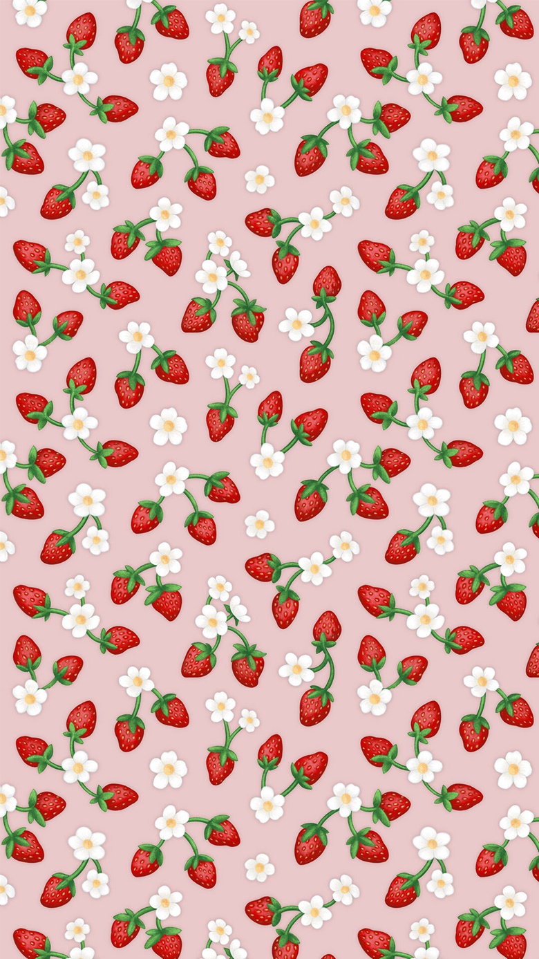 Strawberry Patch Wallpaper - Atelier Heidi's Ko-fi Shop - Ko-fi ❤️ Where  creators get support from fans through donations, memberships, shop sales  and more! The original 'Buy Me a Coffee' Page.