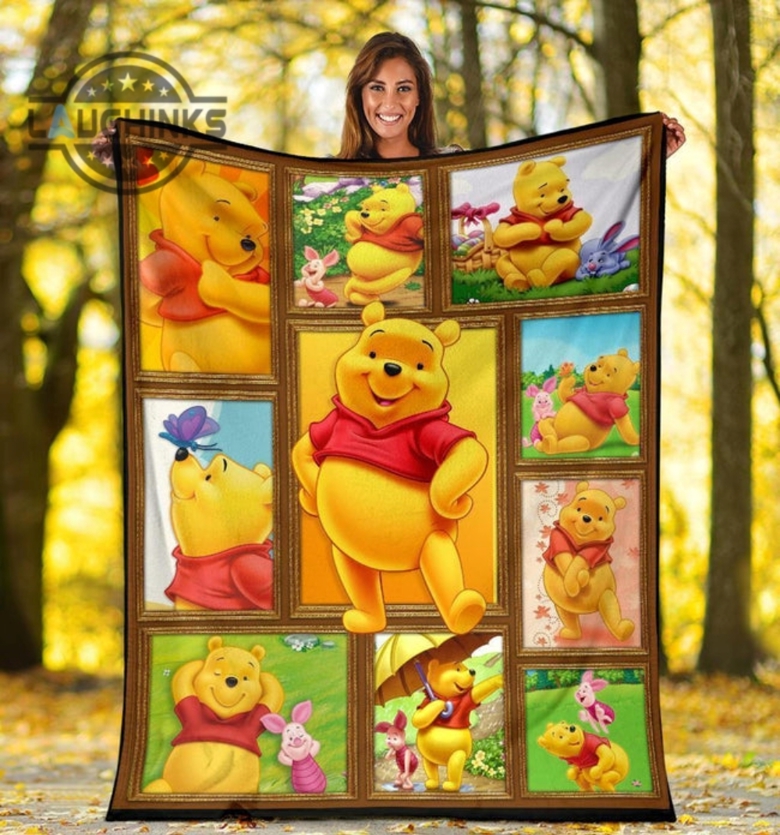 Winnie the pooh fleece best sale throw blanket